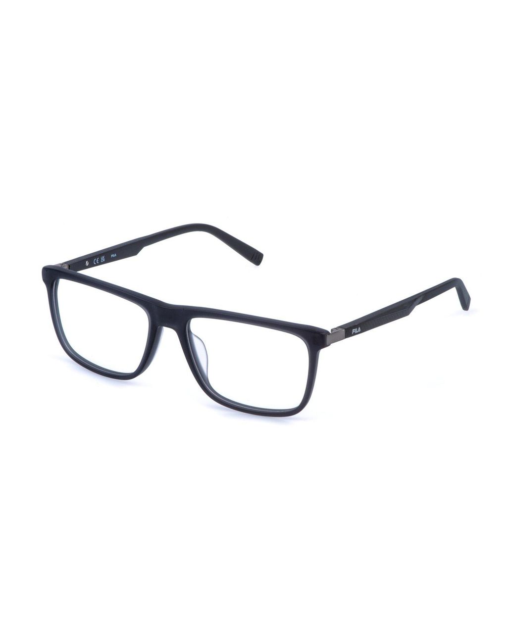 Fila Black Vfi874 U28Y Optical Frames Injected Squared for men