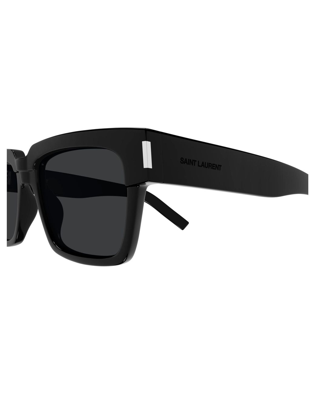 Saint Laurent Black Sl 732 Vadim 001 Sunglasses Acetate Squared for men