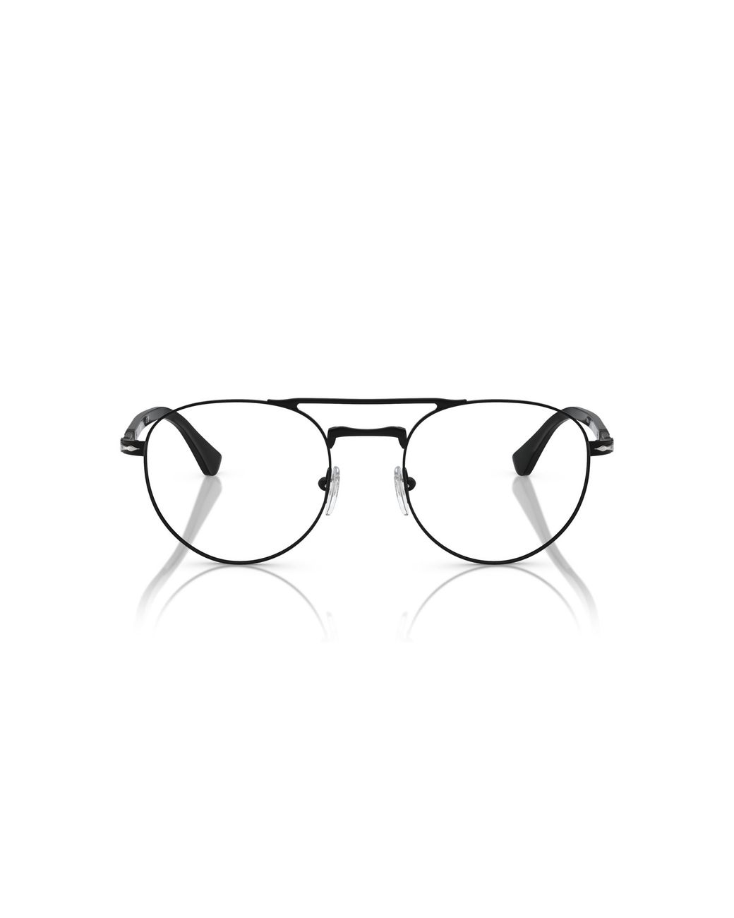 Persol Black Po2495V 1078 Optical Frames Metal Pantos