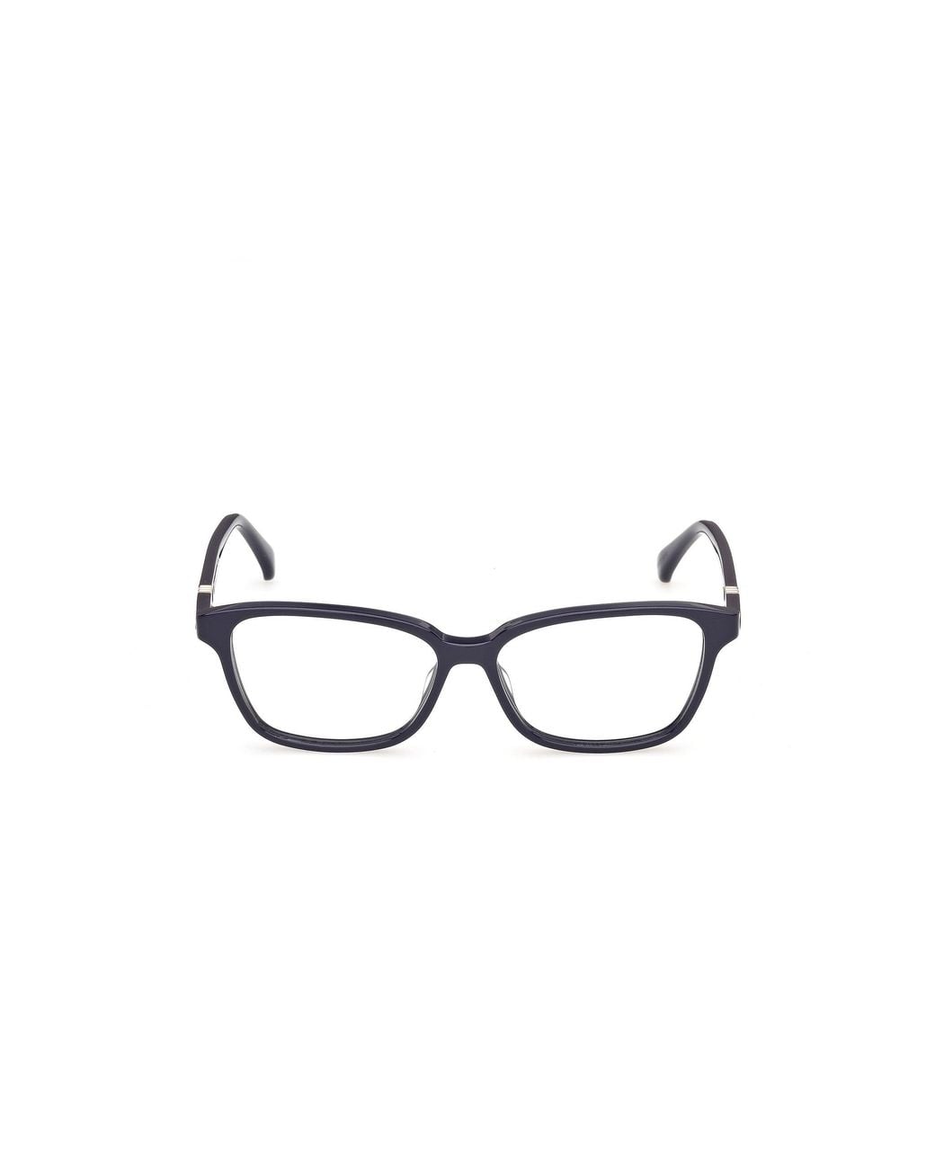 Max Mara Black Mm5261 90 Optical Frames Acetate Squared Normal