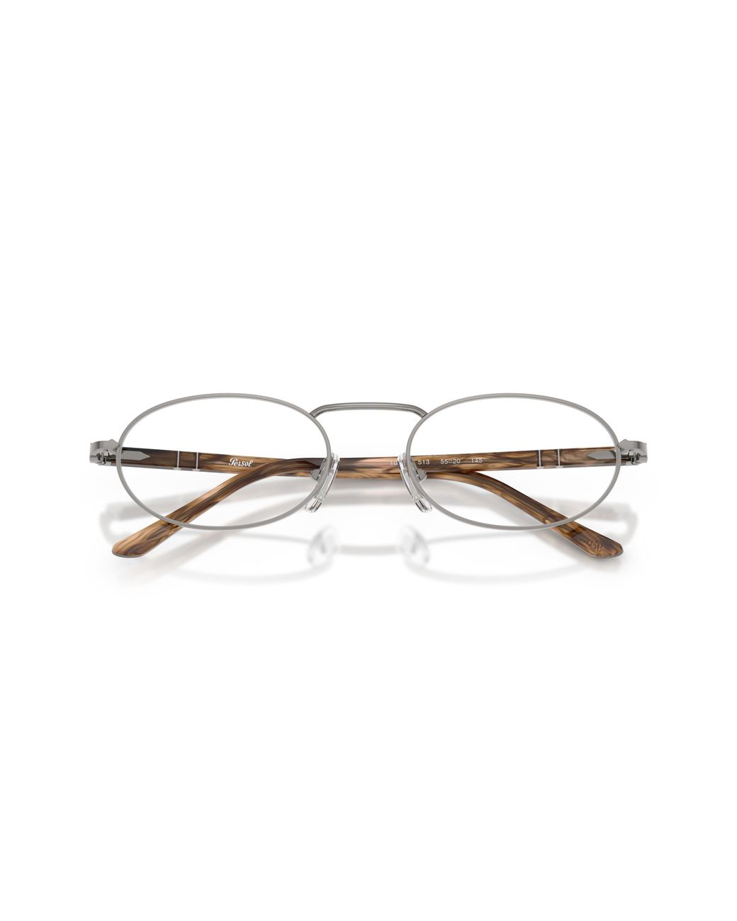 Persol Black Po1023V 513 Optical Frames Metal Round Normal