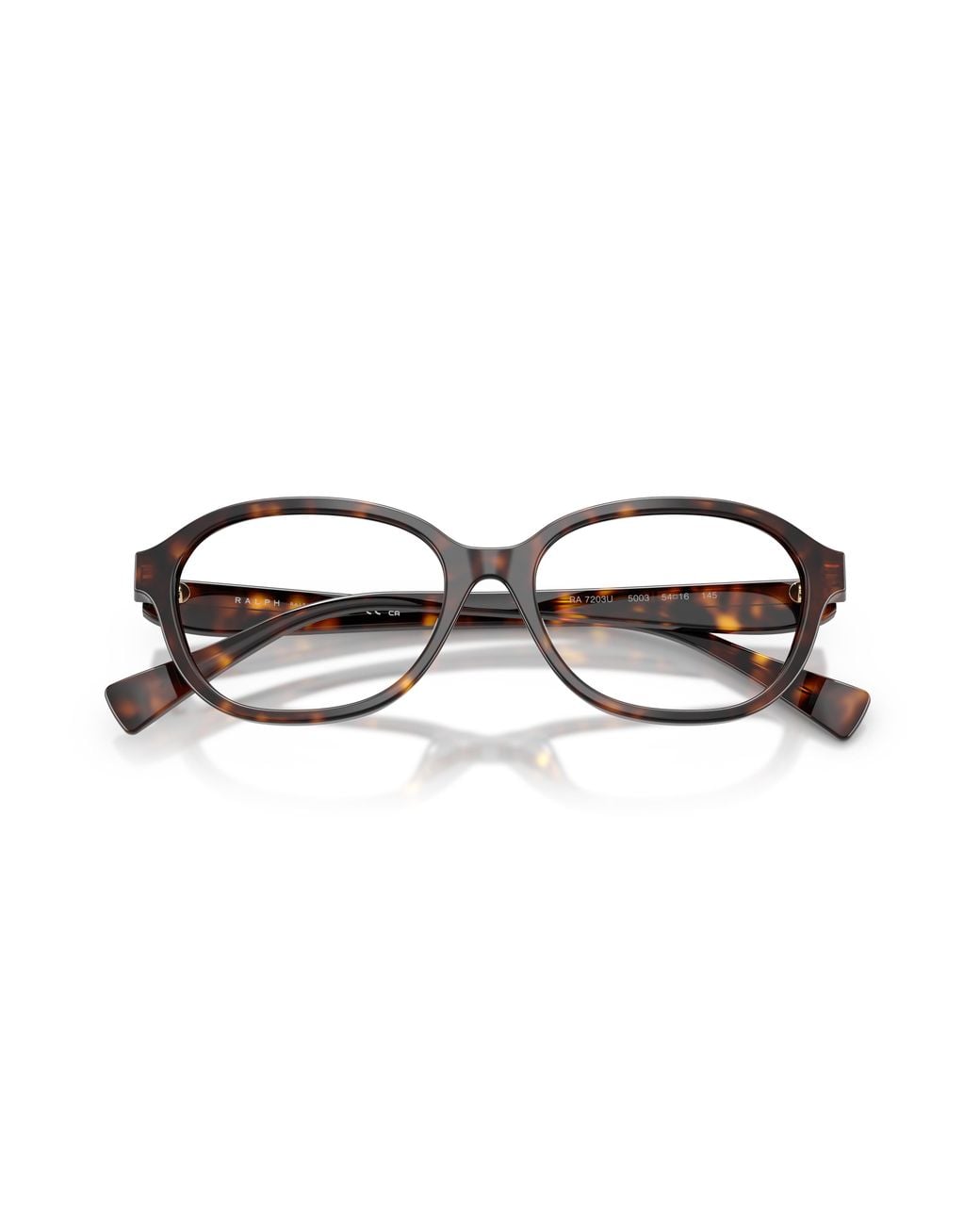 Ralph Lauren Black Ra7203U 5003 Optical Frames Acetate Transparent Pillow Normal