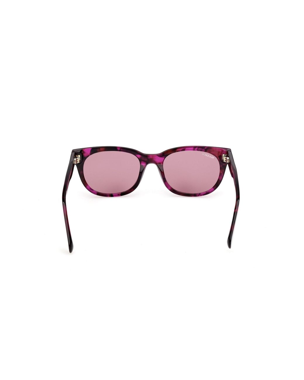 MAX&Co. Black Mo0163 55Y Sunglasses Butterfly Normal