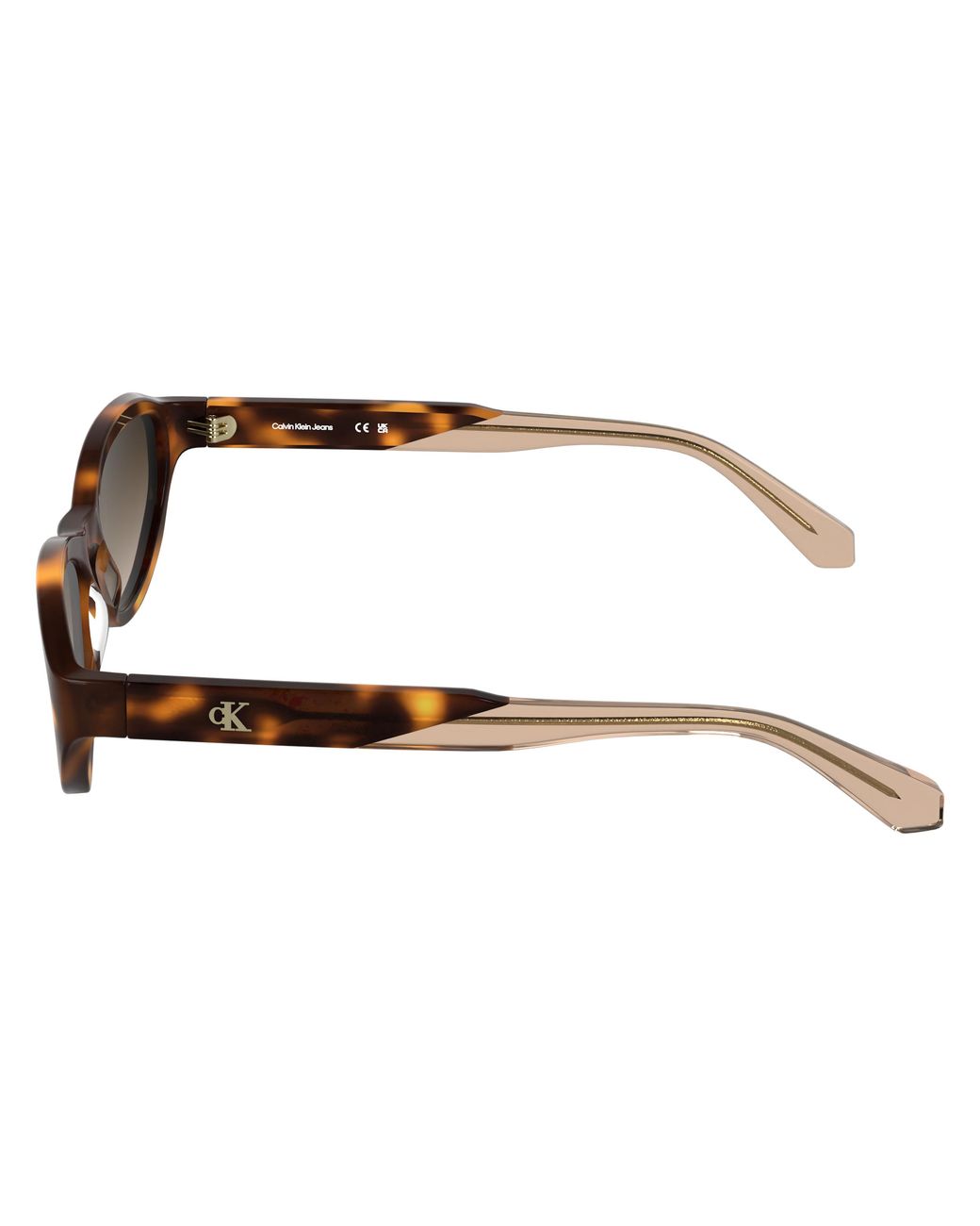 Calvin Klein Black Ckj25618S 235 Sunglasses Acetate Cat Eye Normal Shaded