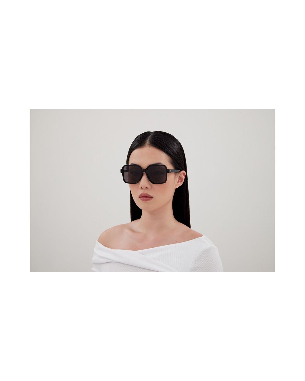 Bottega Veneta Black Bv1317Sk Square Sunglasses
