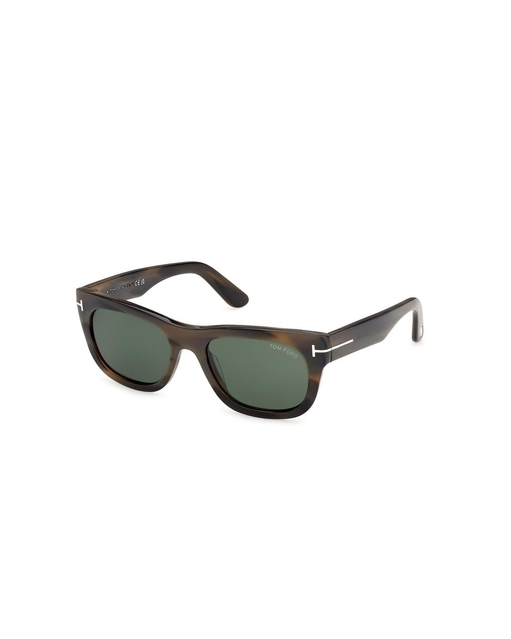 Tom Ford Black Ft1334 Marshall-02 55N Sunglasses Acetate Squared Normal for men