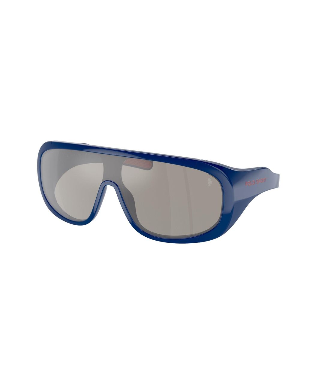 Polo Ralph Lauren Black Ph4215U 58866G Sunglasses Injected Geometric Mirrored Mirror for men
