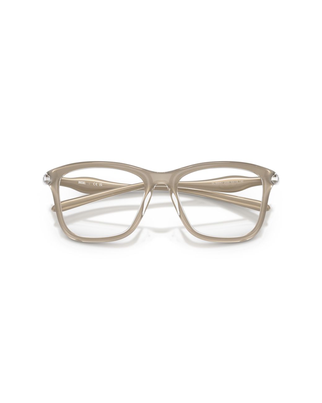 DIESEL Black Dl6004U 2035 Optical Frames Injected Squared Normal