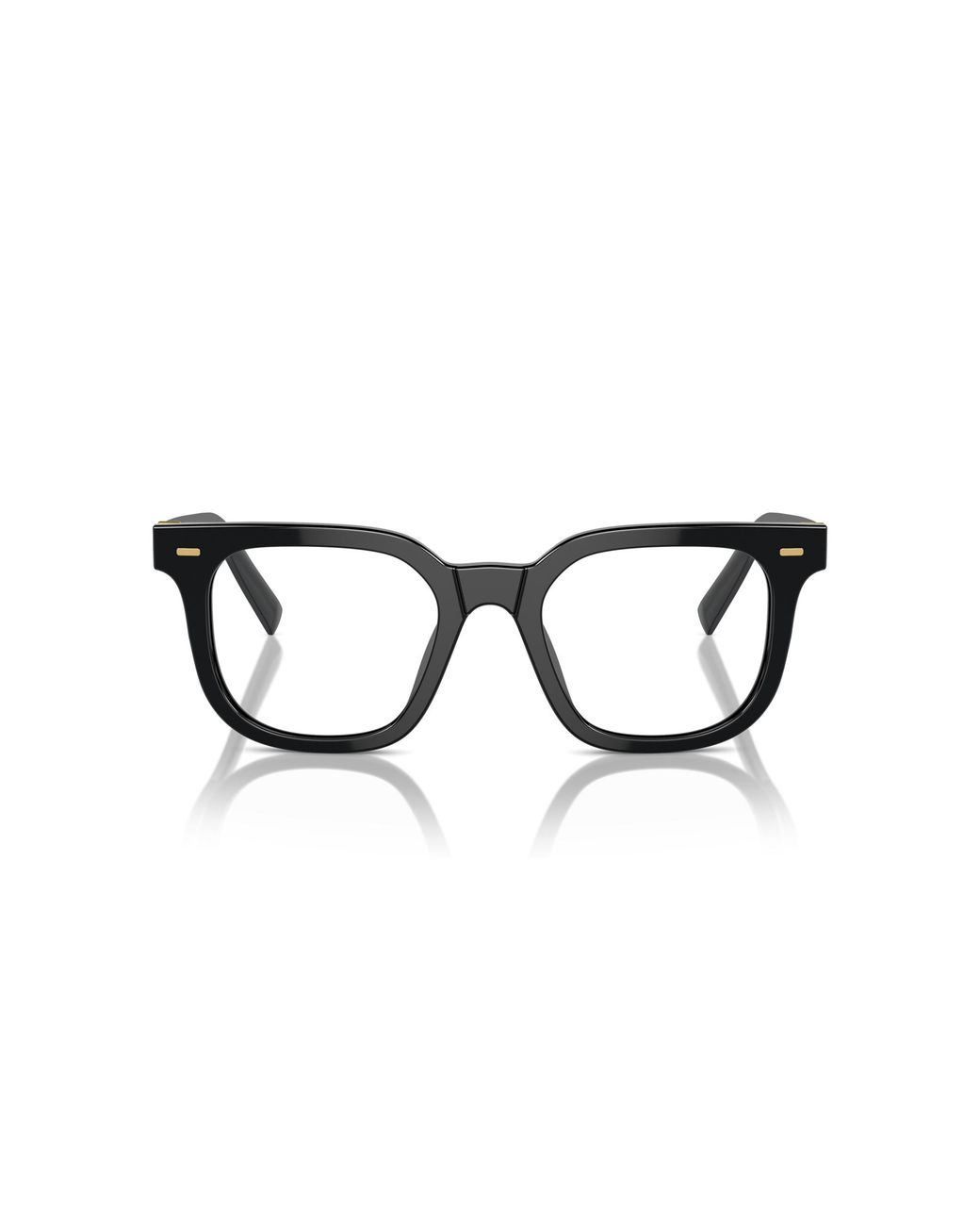 Miu Miu Black Mu 06Xv 16K1O1 Optical Frames Acetate Transparent Squared Normal