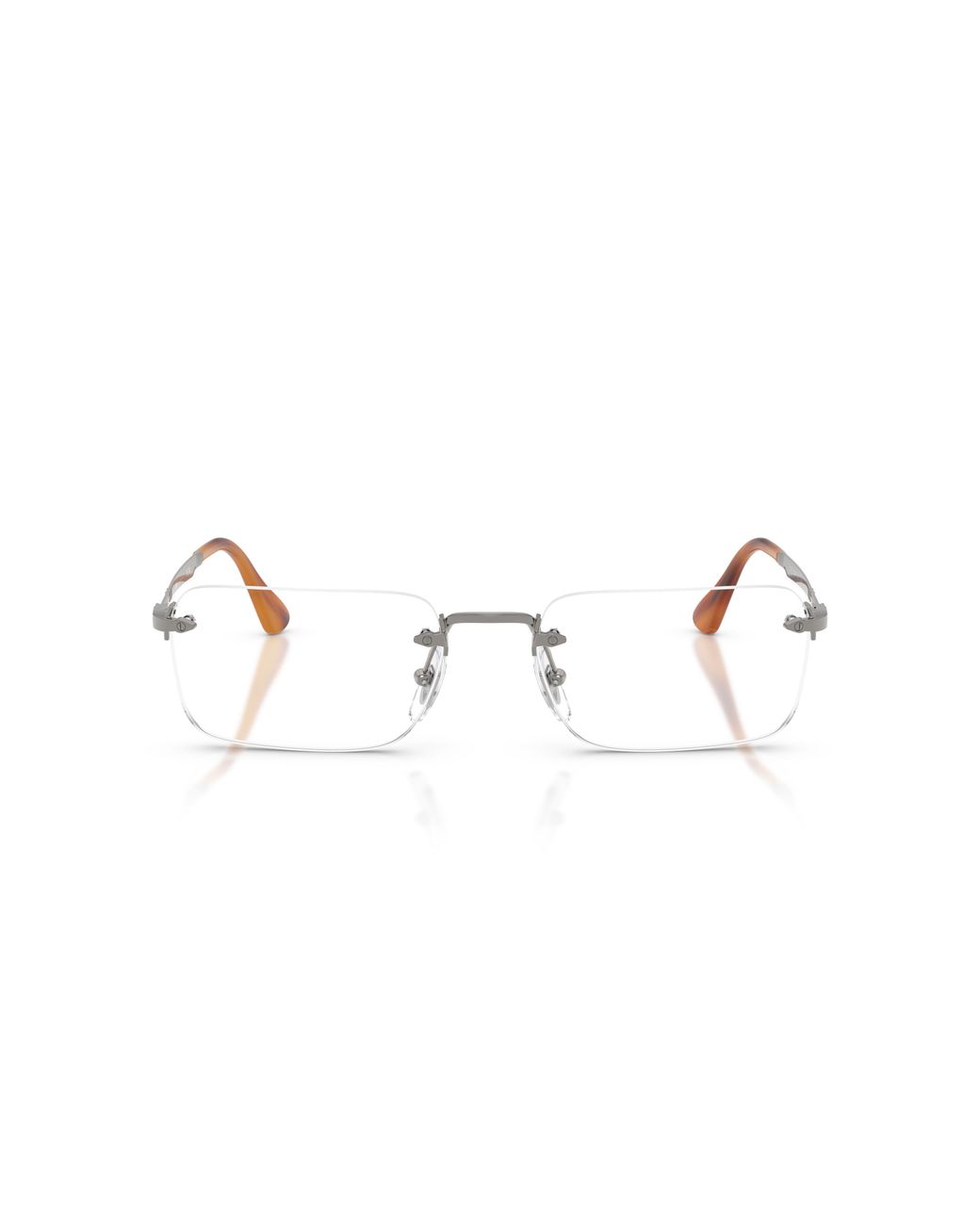 Persol Black Po1030V Luc 513 Optical Frames Metal Transparent Squared Normal