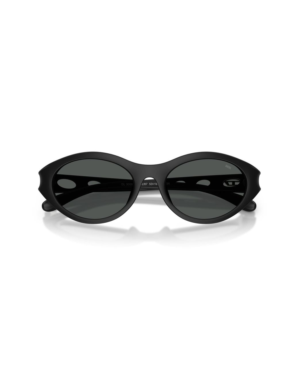 DIESEL Black Dl3005U 200287 Sunglasses Injected Round Normal