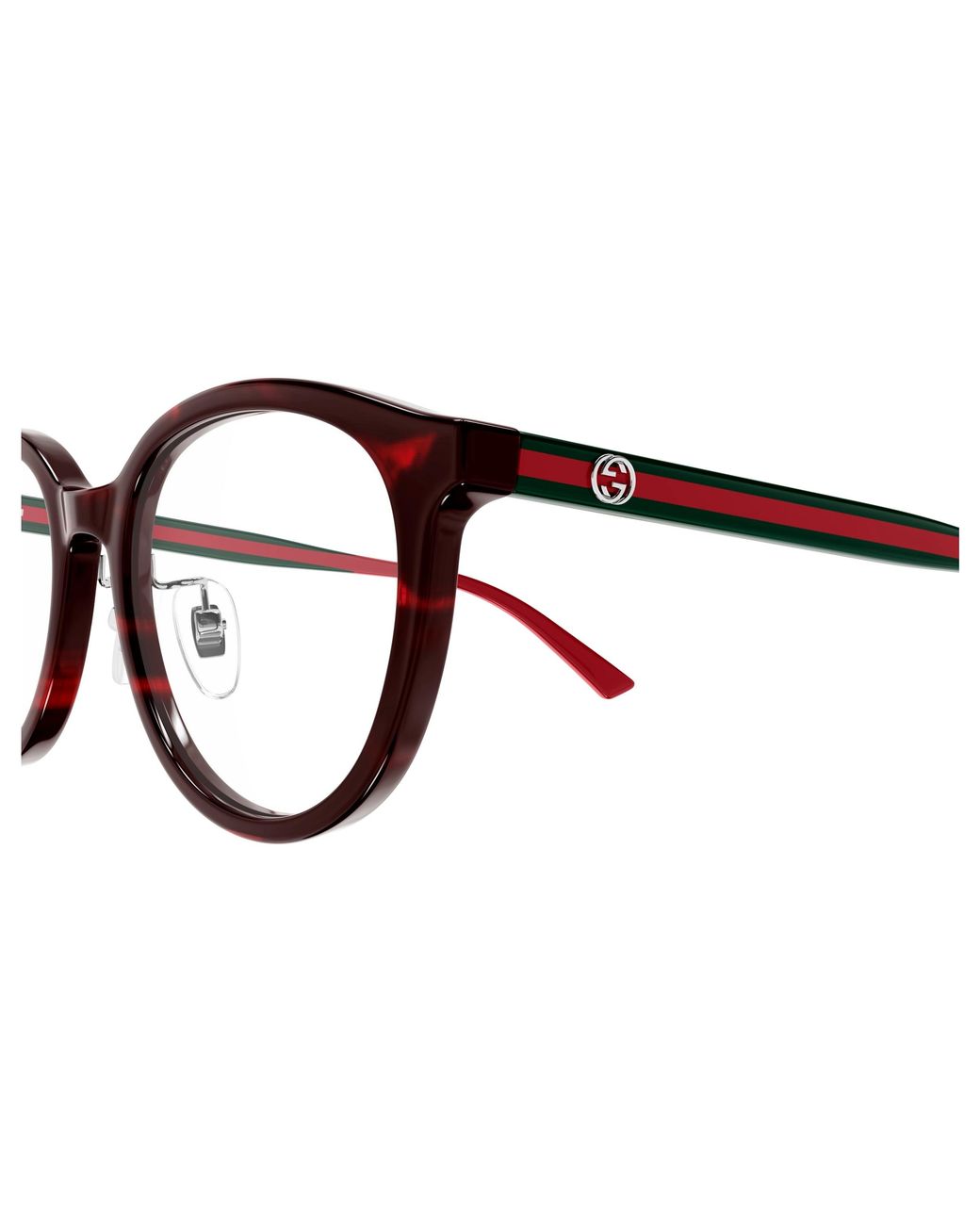 Gucci Black Gg1867Ok 003 Optical Frames Acetate Transparent Round