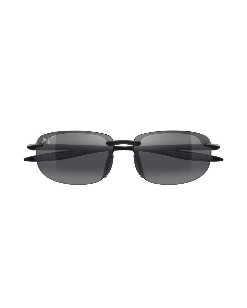 Maui Jim Black Mj0677Sa 001 Occhiali Da Sole Iniettato Grigio Squadrata