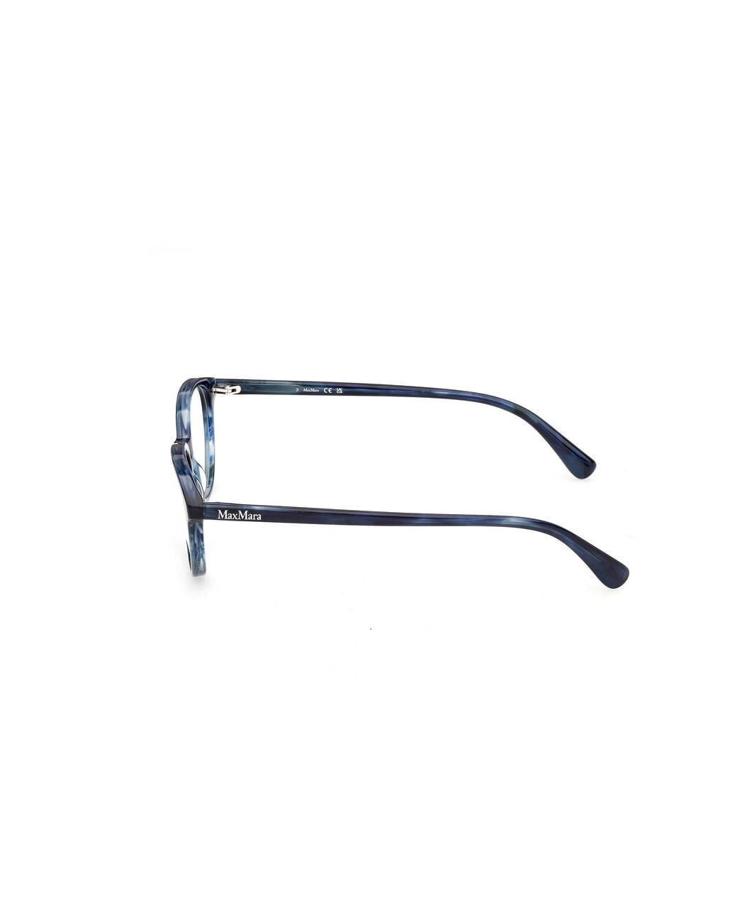 Max Mara Black Mm5265 92 Optical Frames Acetate Round Normal