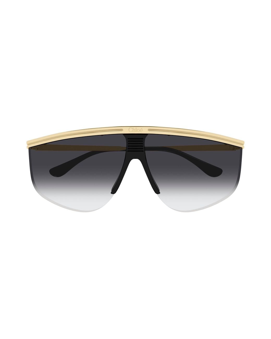 Chloé Black Ch0415S 001 Sunglasses Metal Pilot Nuanced