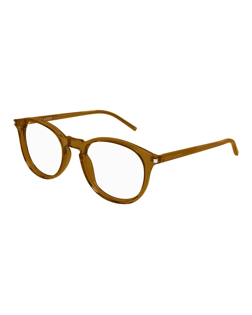 Saint Laurent Black Sl 106 020 Optical Frames Acetate Transparent Round