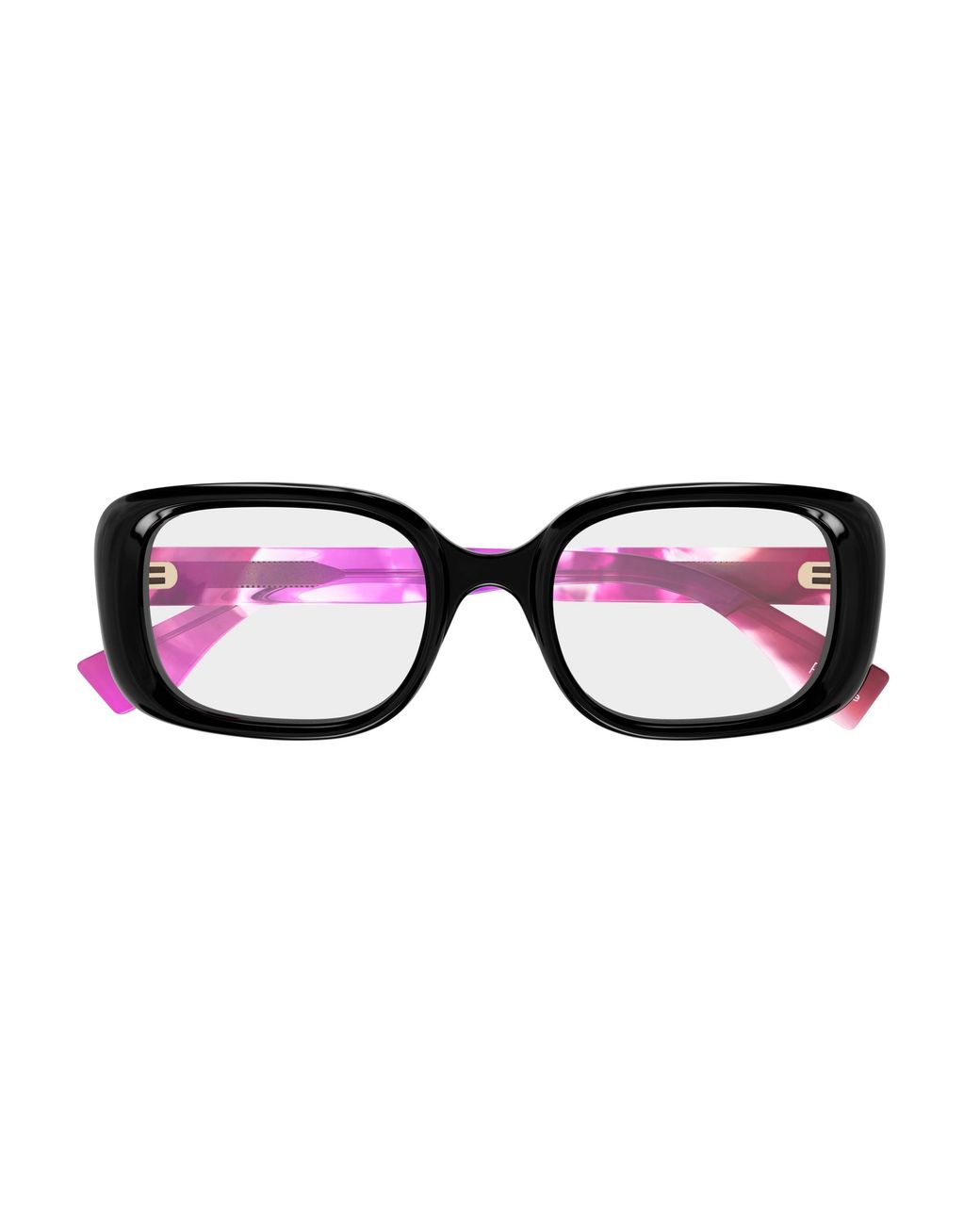 Gucci Black Gg1908O 002 Optical Frames Acetate Transparent Squared
