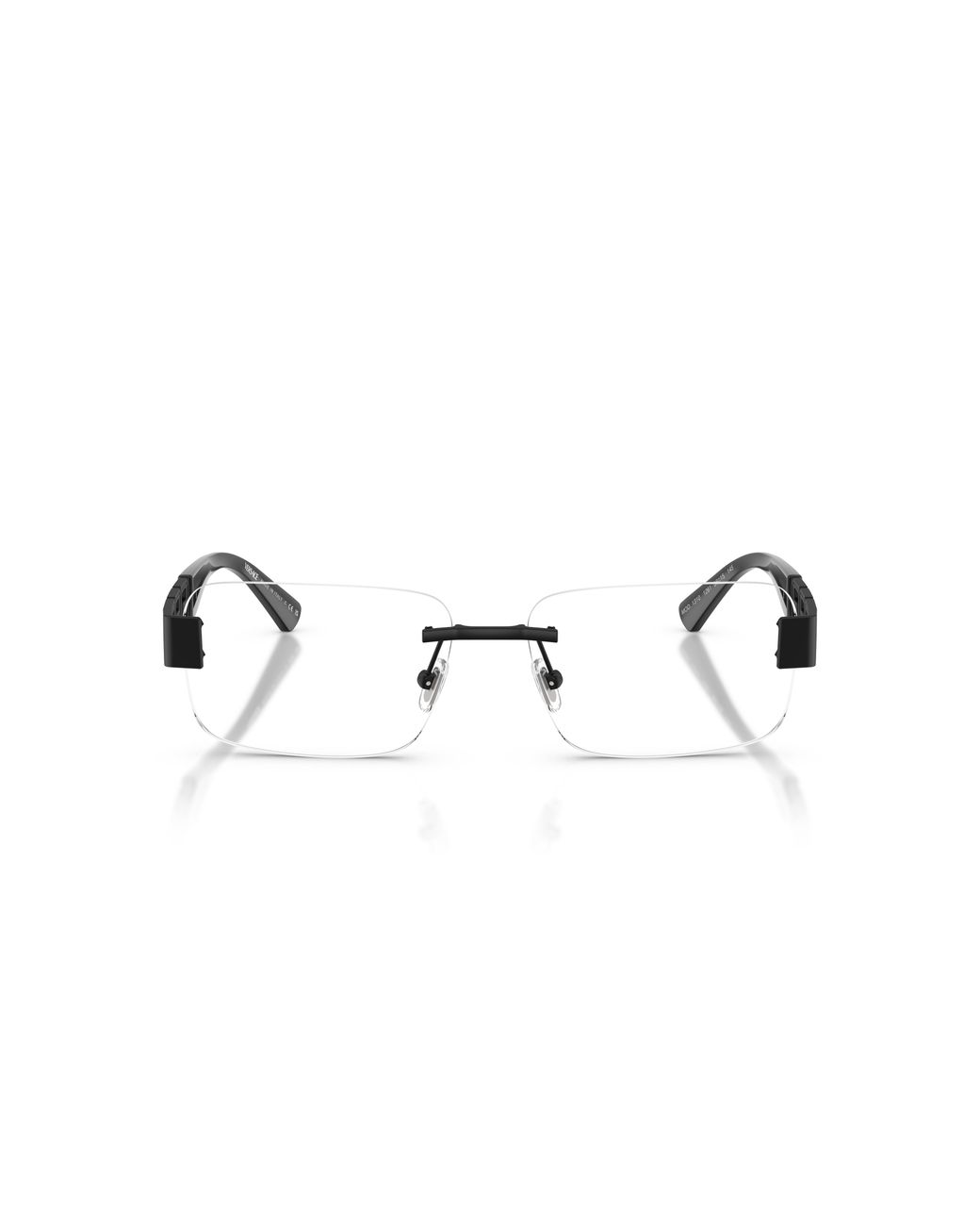 Versace Black Ve1310 1261 Optical Frames Metal Pillow Normal for men