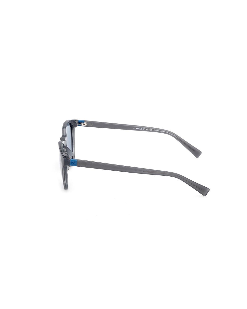 Timberland Black Tb00049 20D Sunglasses Injected Smoke Round Polarized