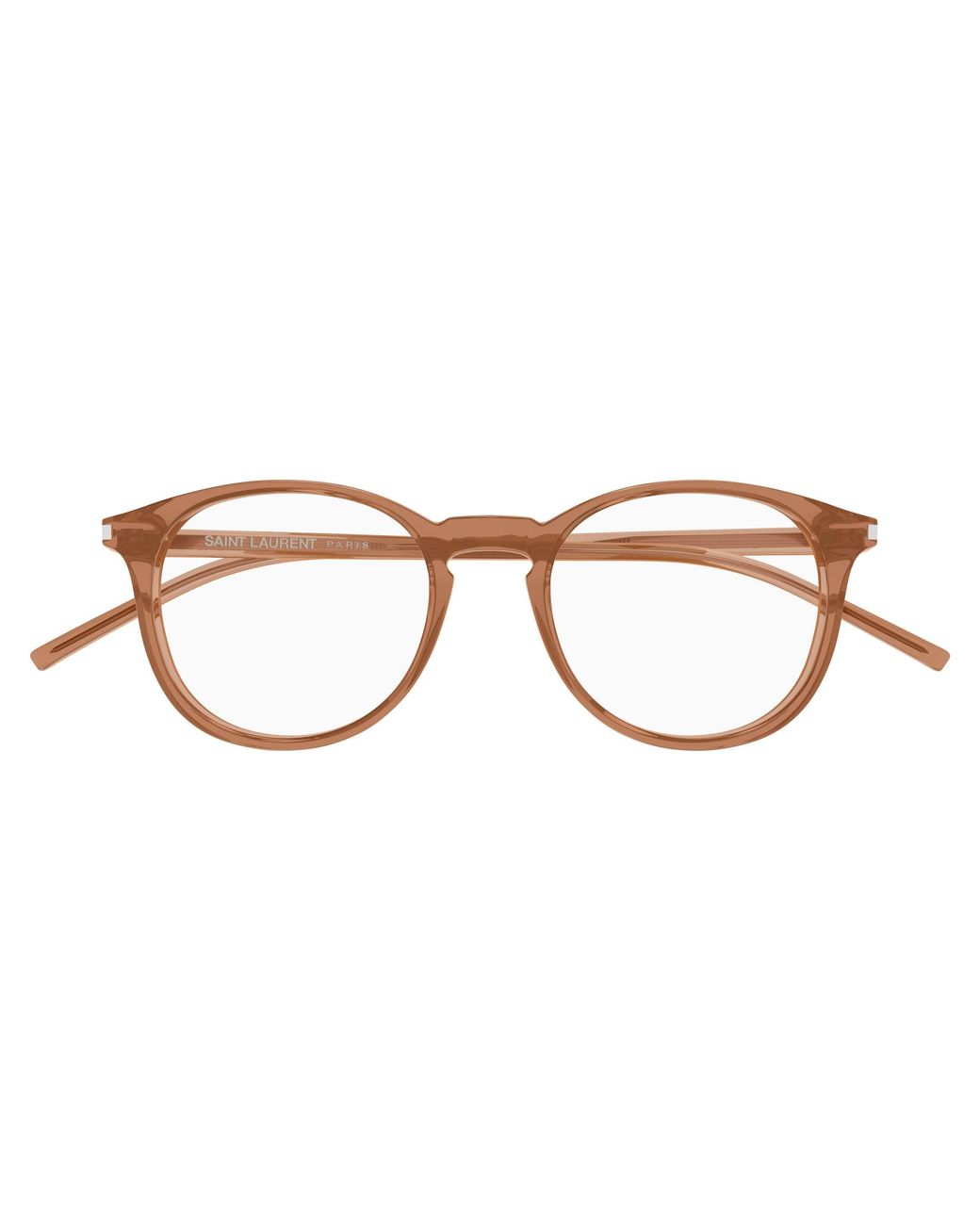 Saint Laurent Black Sl 106 027 Optical Frames Acetate Transparent Round