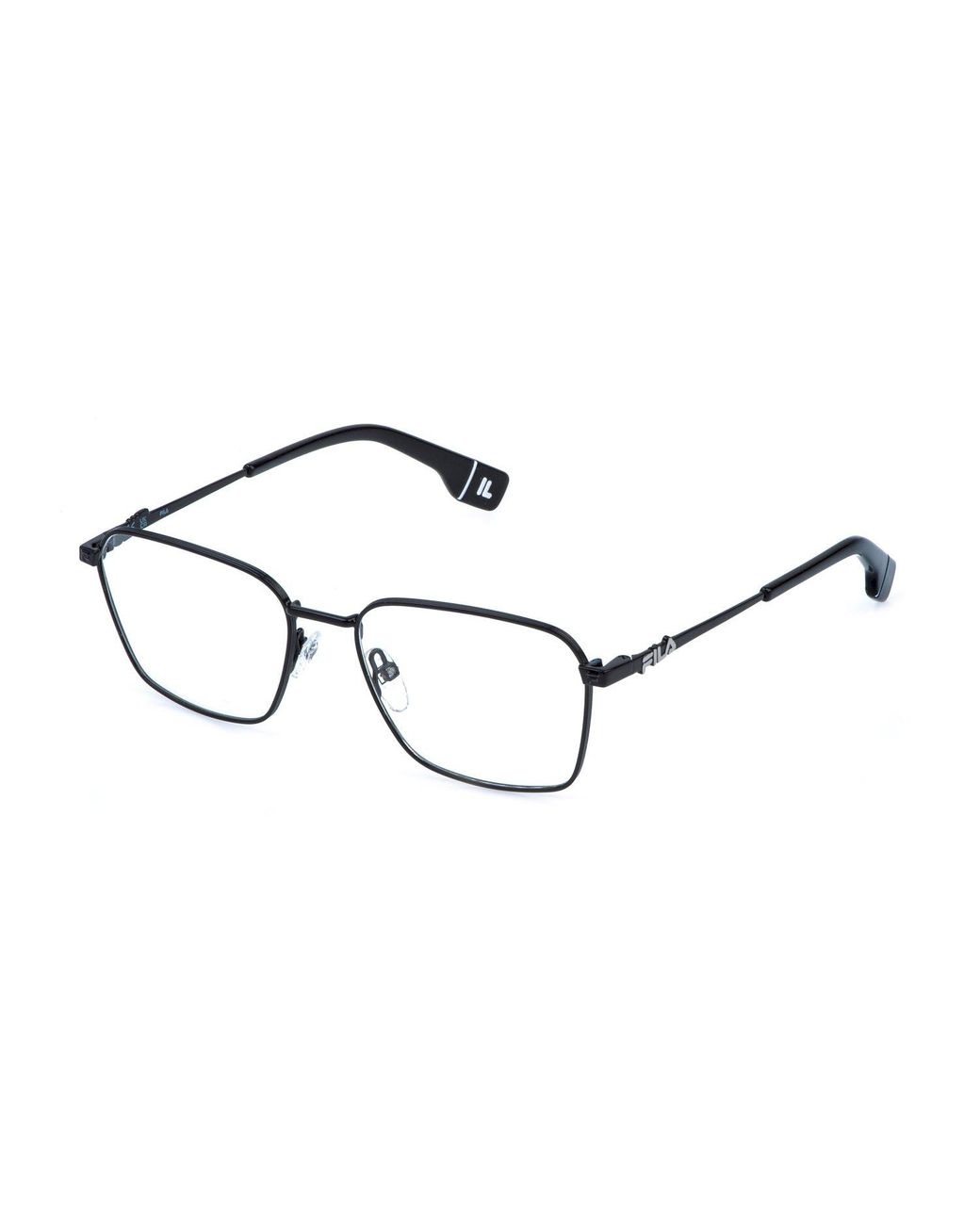 Fila Black Vfi883 530 Optical Frames Metal Pantos for men