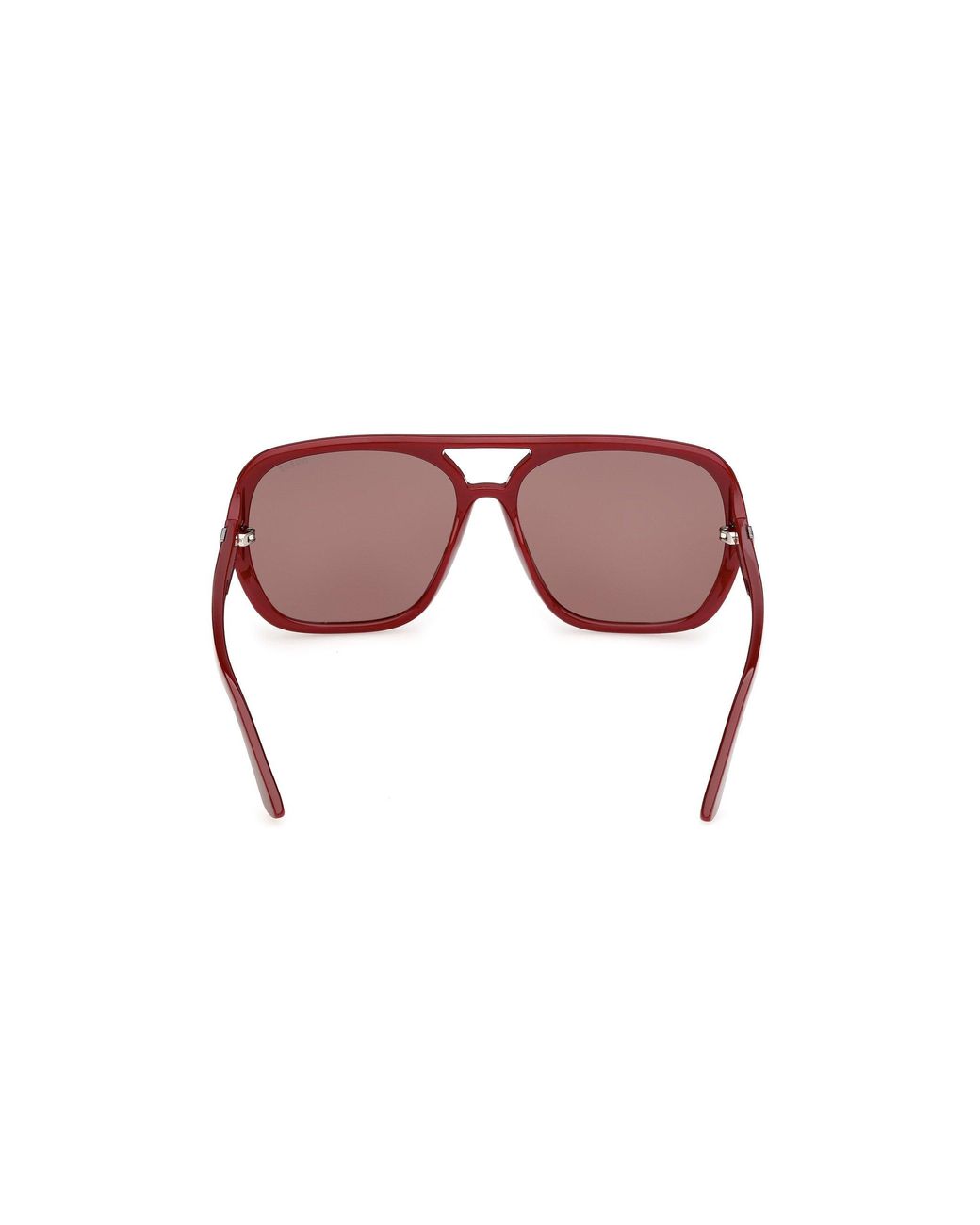 Guess Red Gu00351 69S Sunglasses Injected Pilot Normal