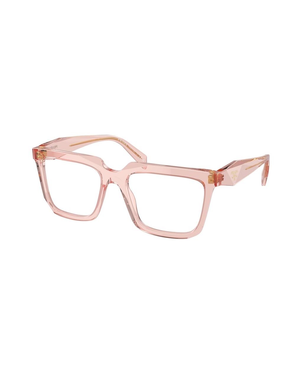 Prada Black Pr A19V 19Q1O1 Optical Frames Acetate Squared Normal