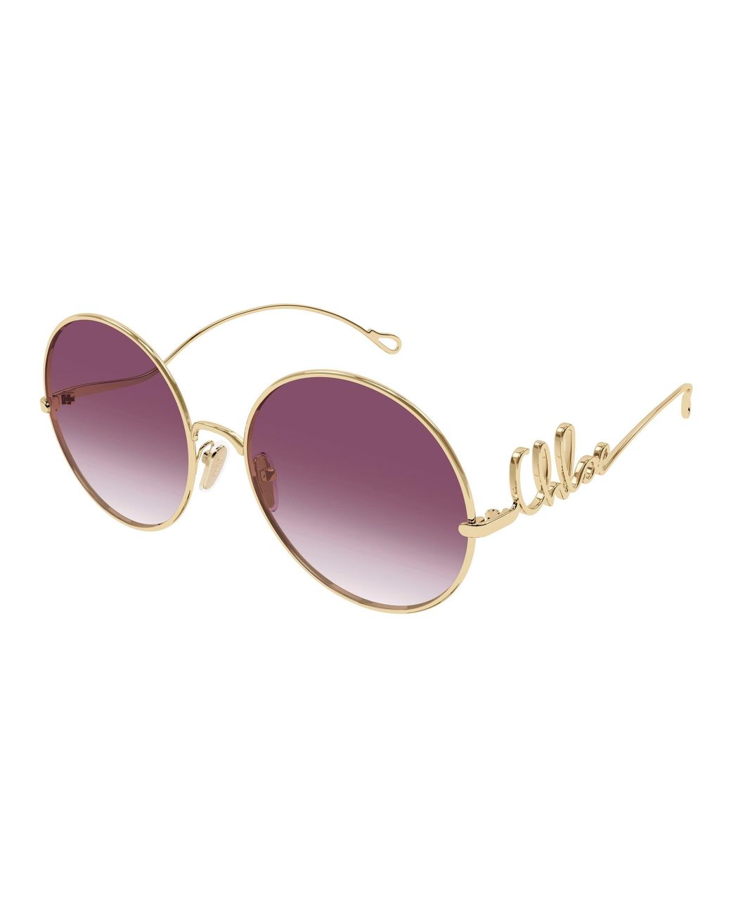 Chloé Black Ch0329S 003 Sunglasses Metal Round