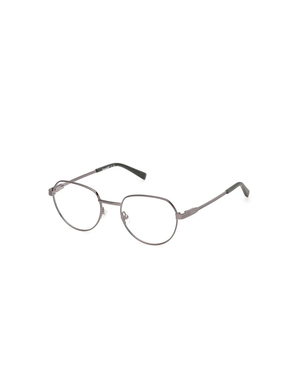 Timberland Black Tb50121 6 Optical Frames Metal Round Normal for men