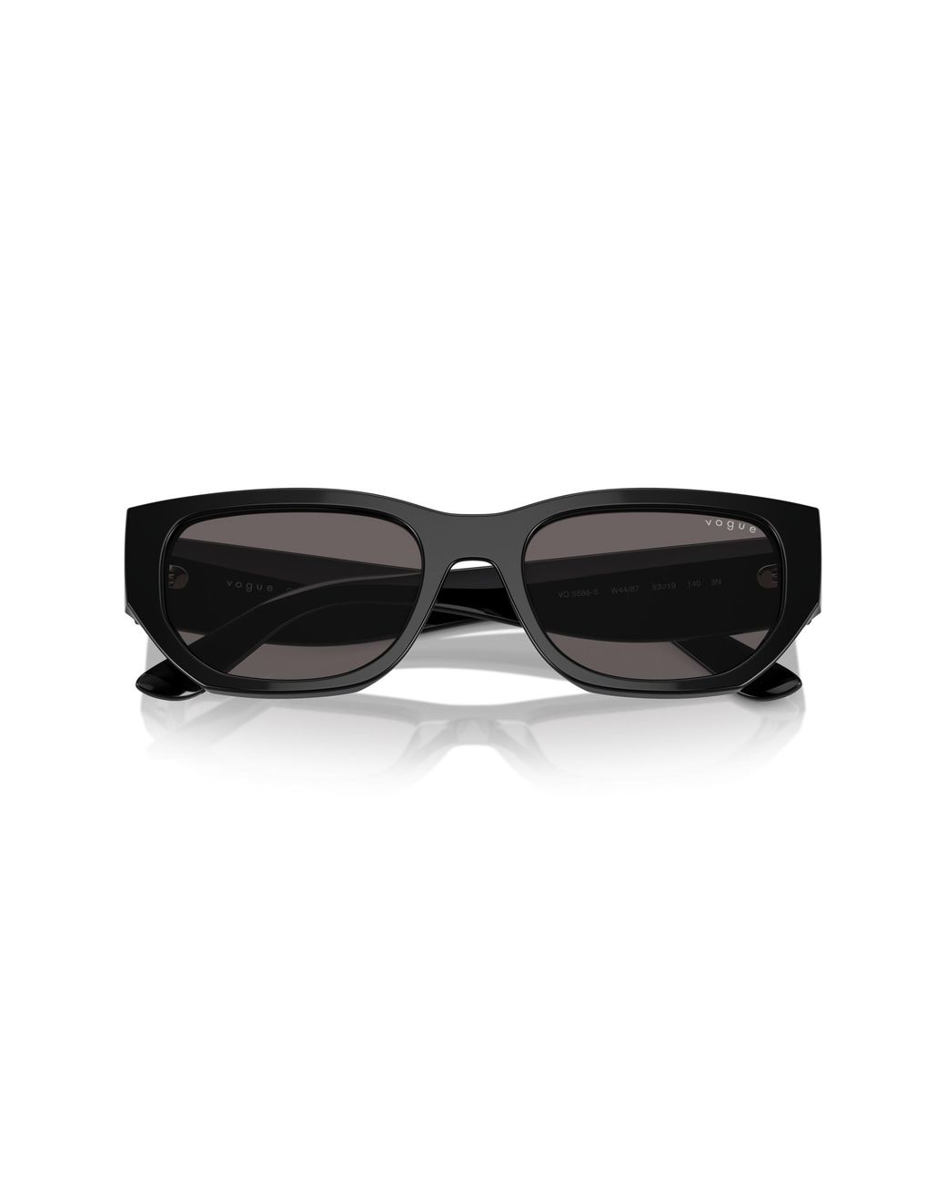 Vogue Eyewear Black Vo5586S W44/87 Sunglasses Acetate Squared Normal