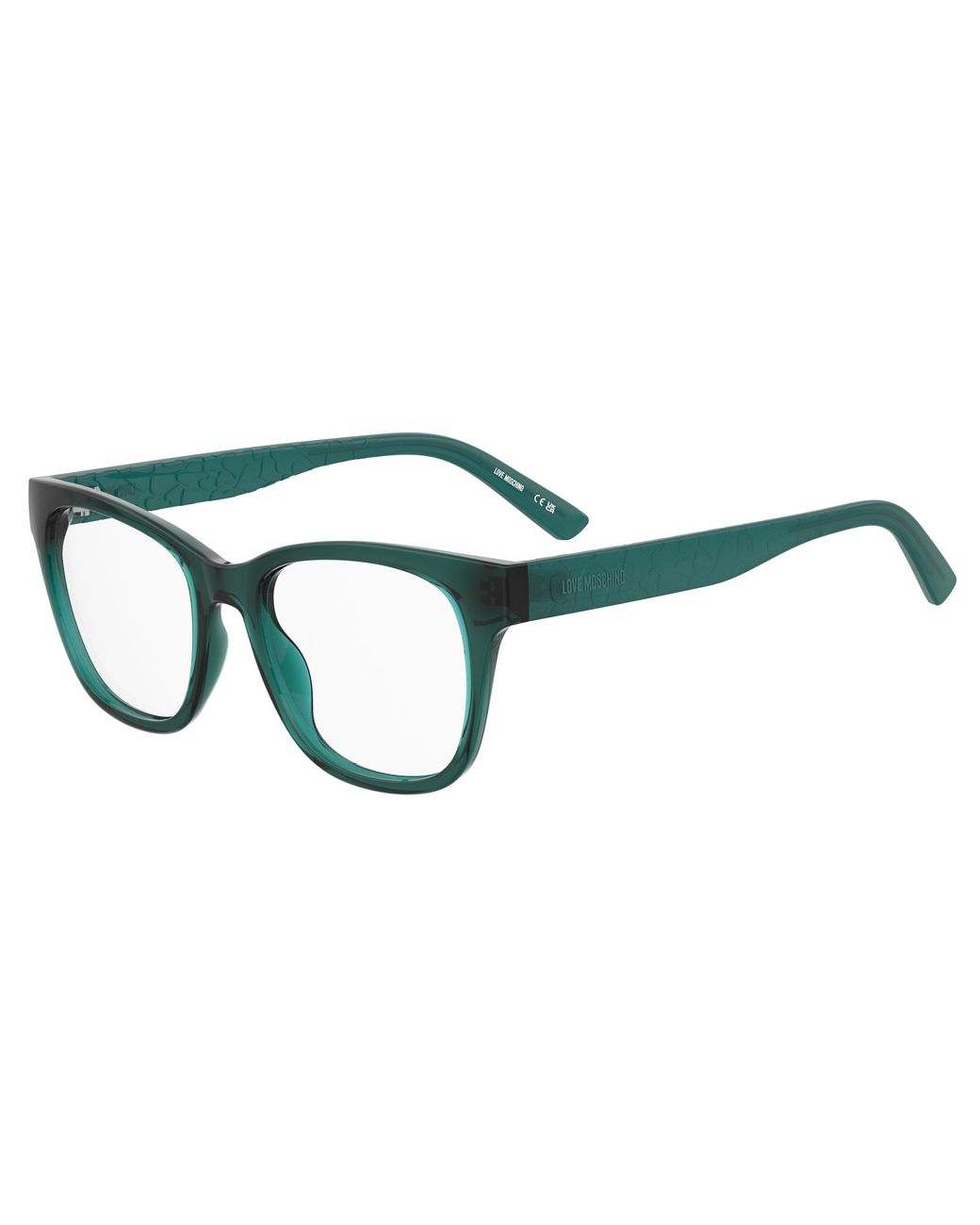 Moschino Black Mol684 1Ed Optical Frames Polyamide Squared Normal