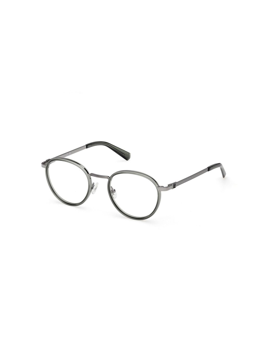 Guess Black Gu50324 96 Optical Frames Injected Round Normal for men