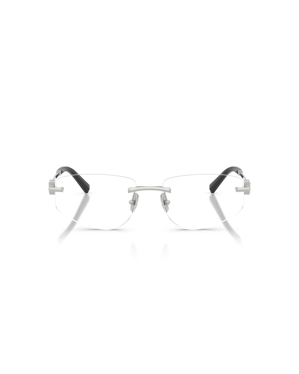 Tiffany & Co Black Tf1175 6001 Optical Frames Metal Transparent Geometric Normal
