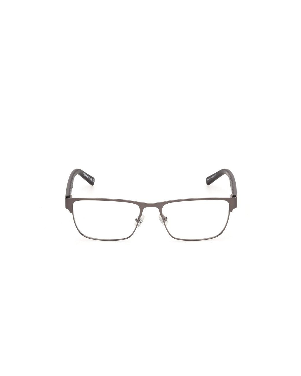 Timberland Black Tb50117 9 Optical Frames Metal Squared Normal for men