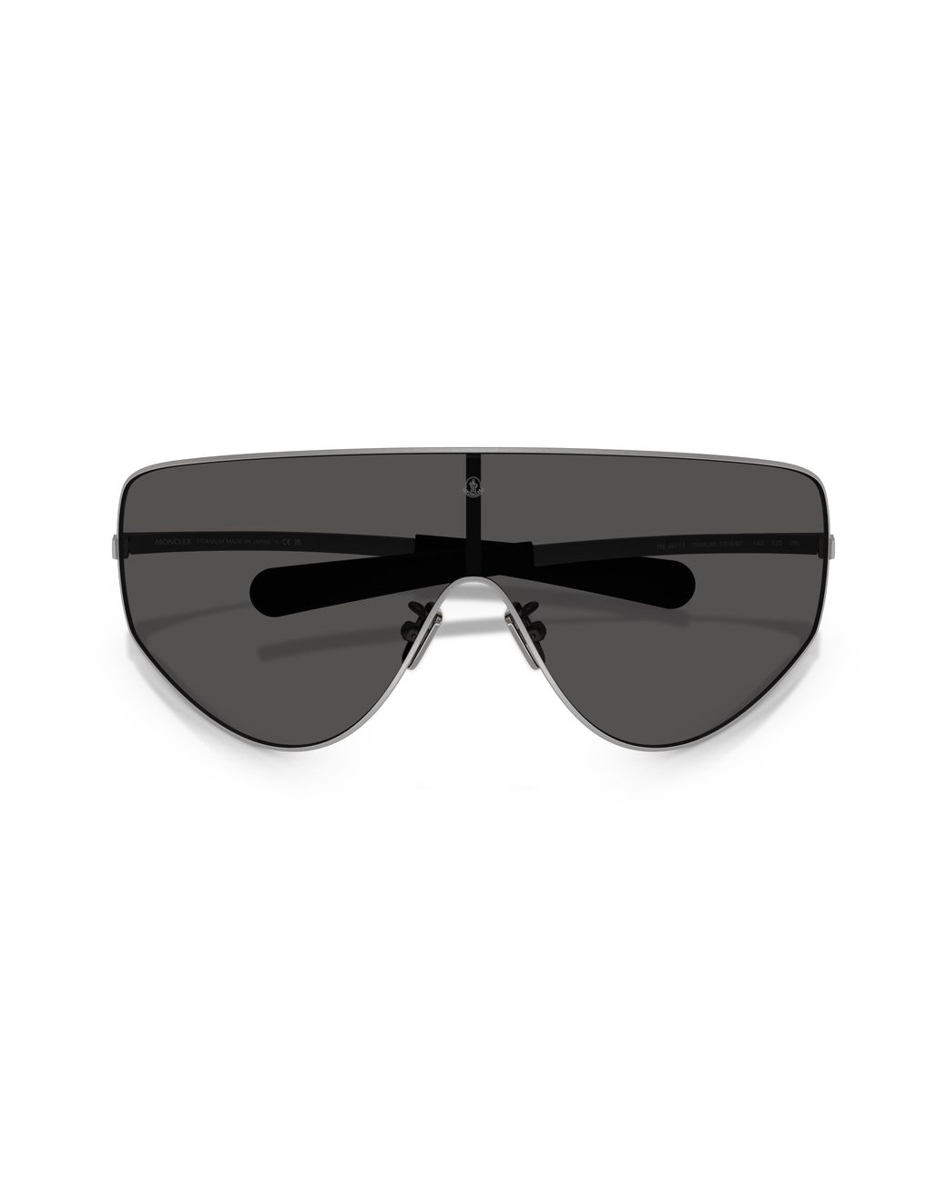 Moncler Black Me4011T Tanium 101687 Sunglasses Titanium Pilot Normal