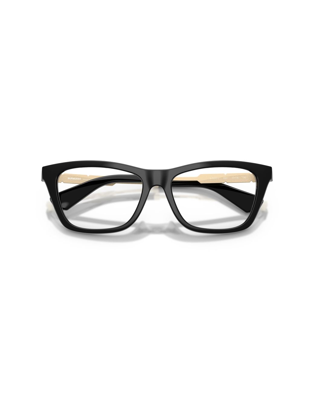 Burberry Black Be2442U 3001 Optical Frames Injected Squared Normal