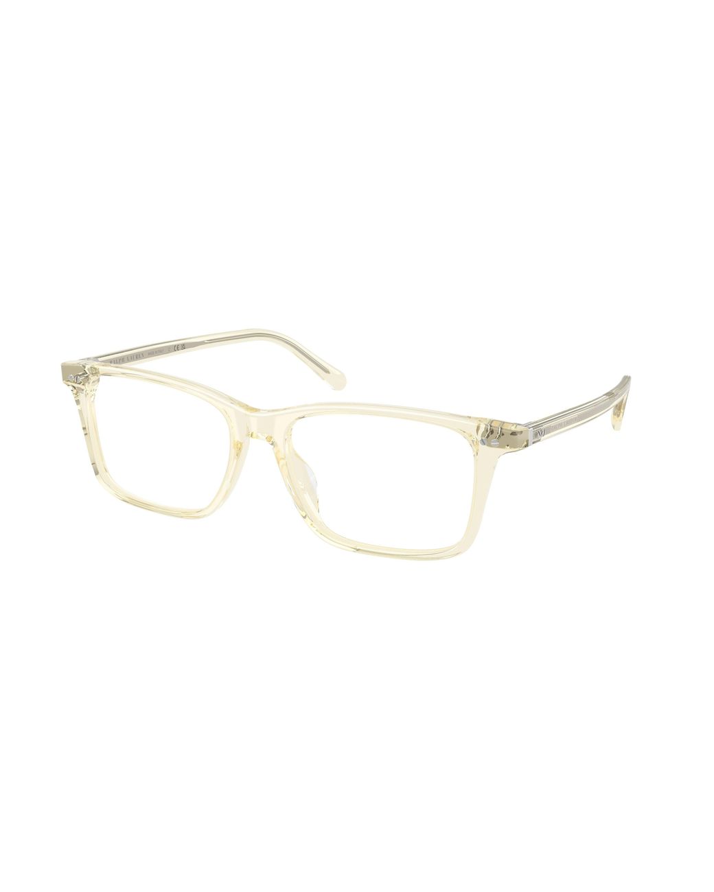 Ralph Lauren Black Rl6264U 5034 Optical Frames Acetate Transparent Round Normal for men