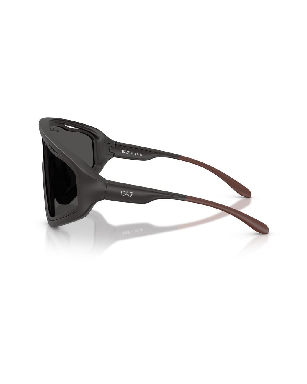 Moncler Black Q74005 635187 Sunglasses Injected Geometric Normal for men