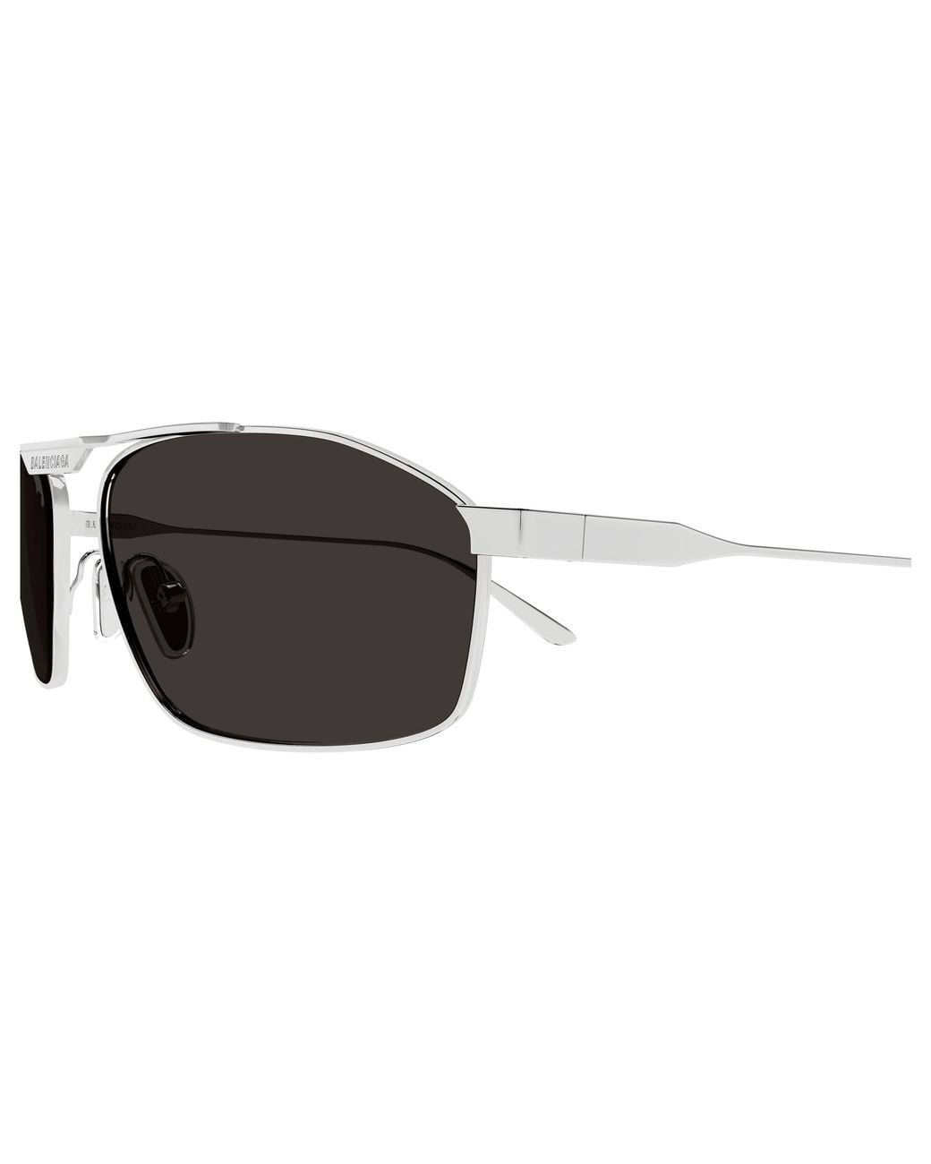 Balenciaga Black Bb0416S 002 Sunglasses Acetate Pilot for men