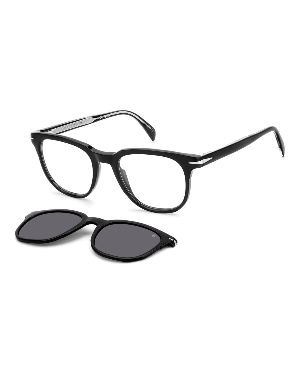 David Beckham Black Db 7120/Cs 807/M9 Sunglasses Acetate Squared Polarized for men