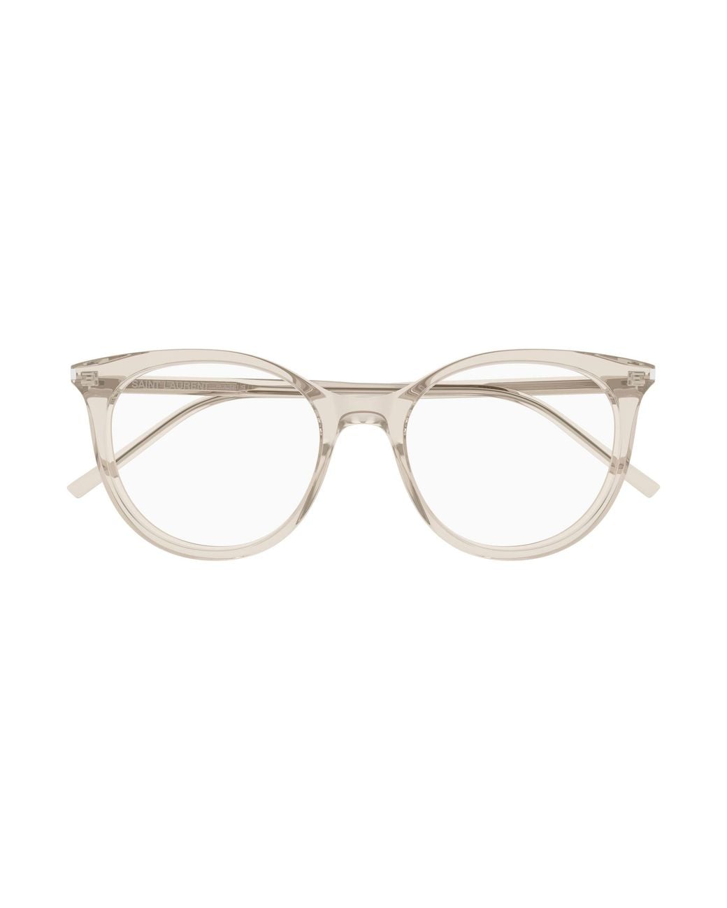 Saint Laurent Black Sl 891 004 Optical Frames Acetate Transparent Cat Eye Antiriflesso