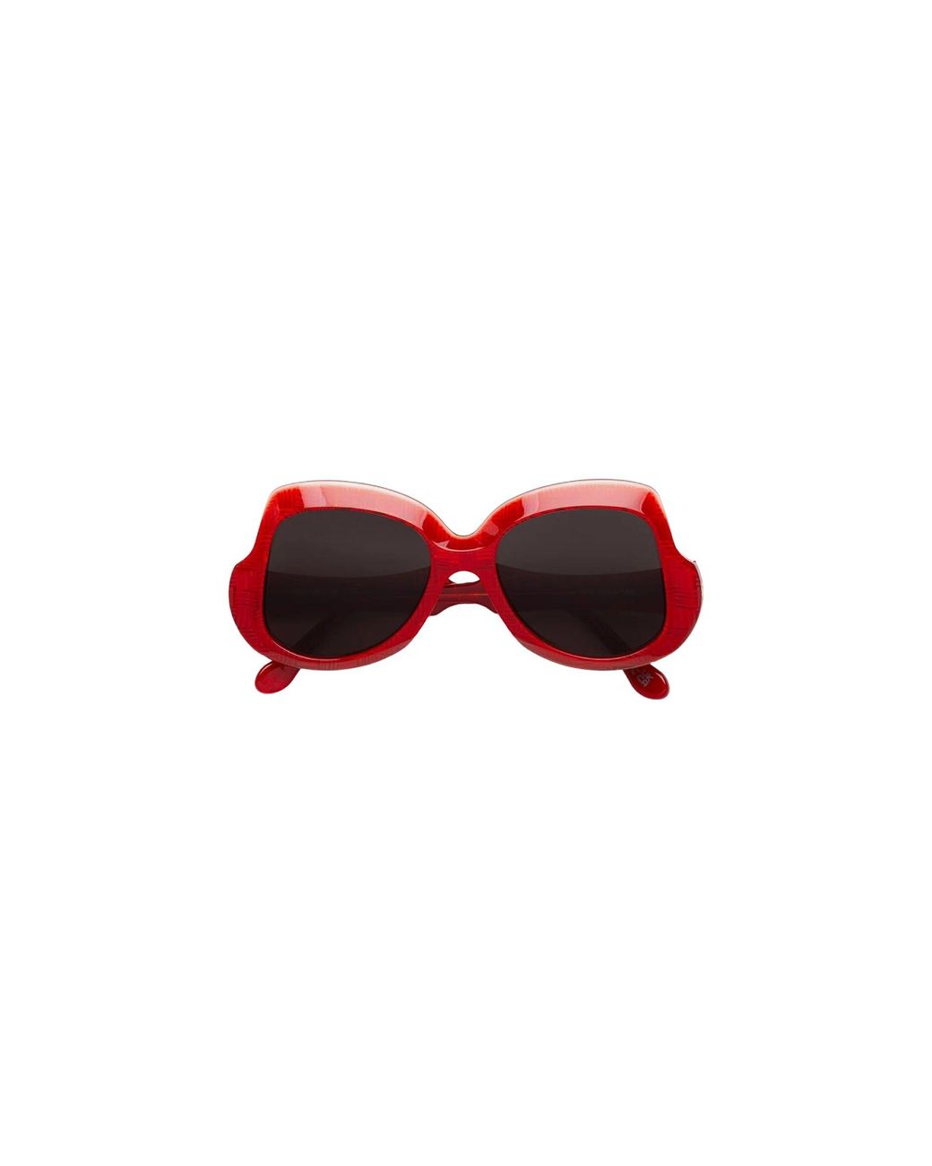 Marni Red Ps8 Quelyfish Comb Sunglasses Acetate Geometric