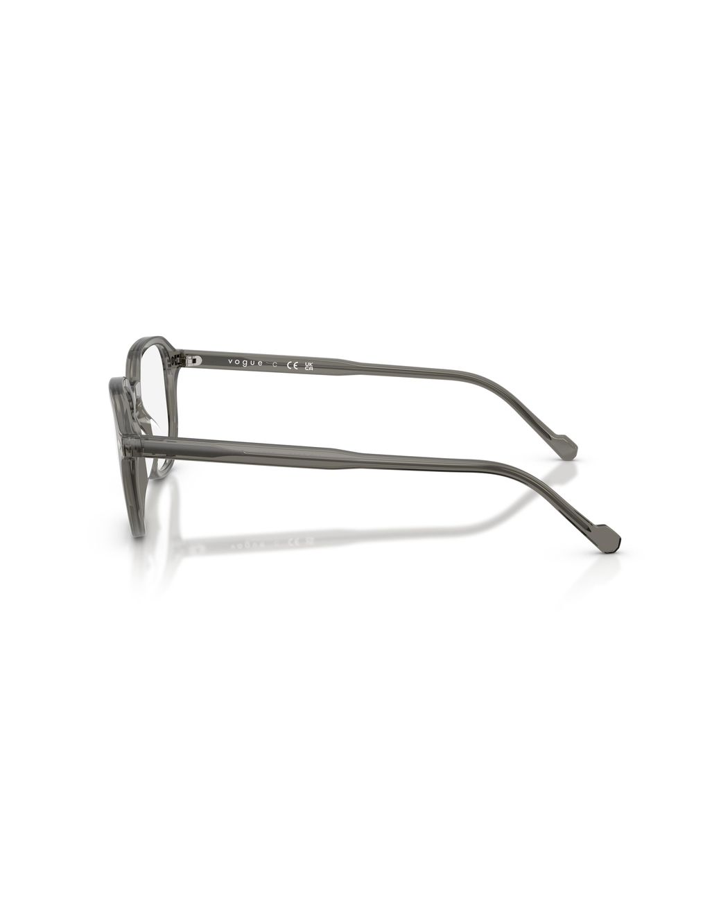 Vogue Eyewear Black Vo5708 3294 Optical Frames Acetate Transparent Geometric Normal for men