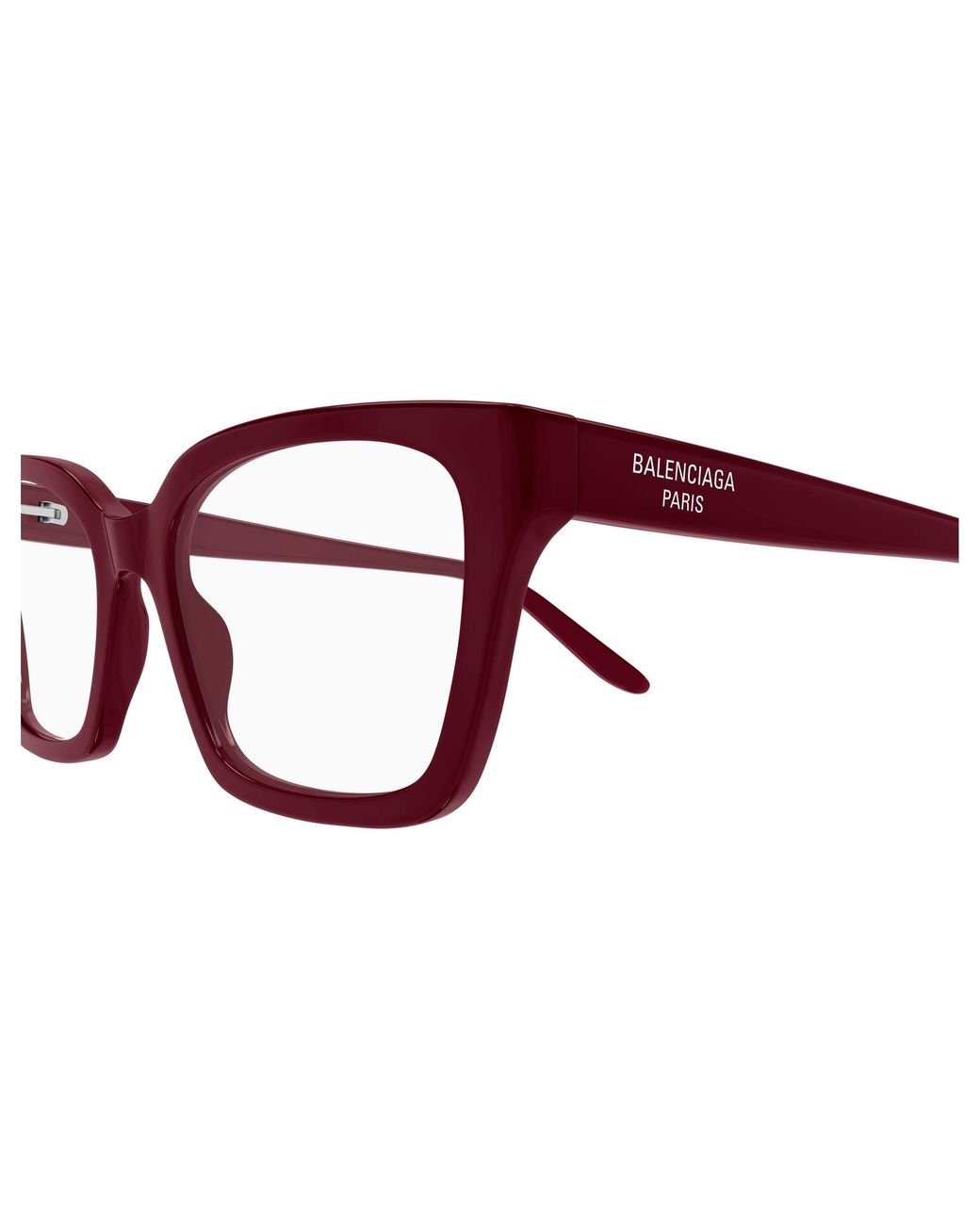 Balenciaga Black Bb0501O 006 Optical Frames Acetate Transparent Cat Eye