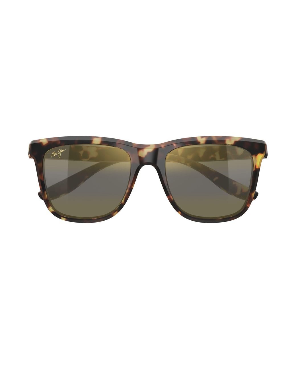 Maui Jim Black Mj0602S 004 Occhiali Da Sole Iniettato Bronzo Squadrata