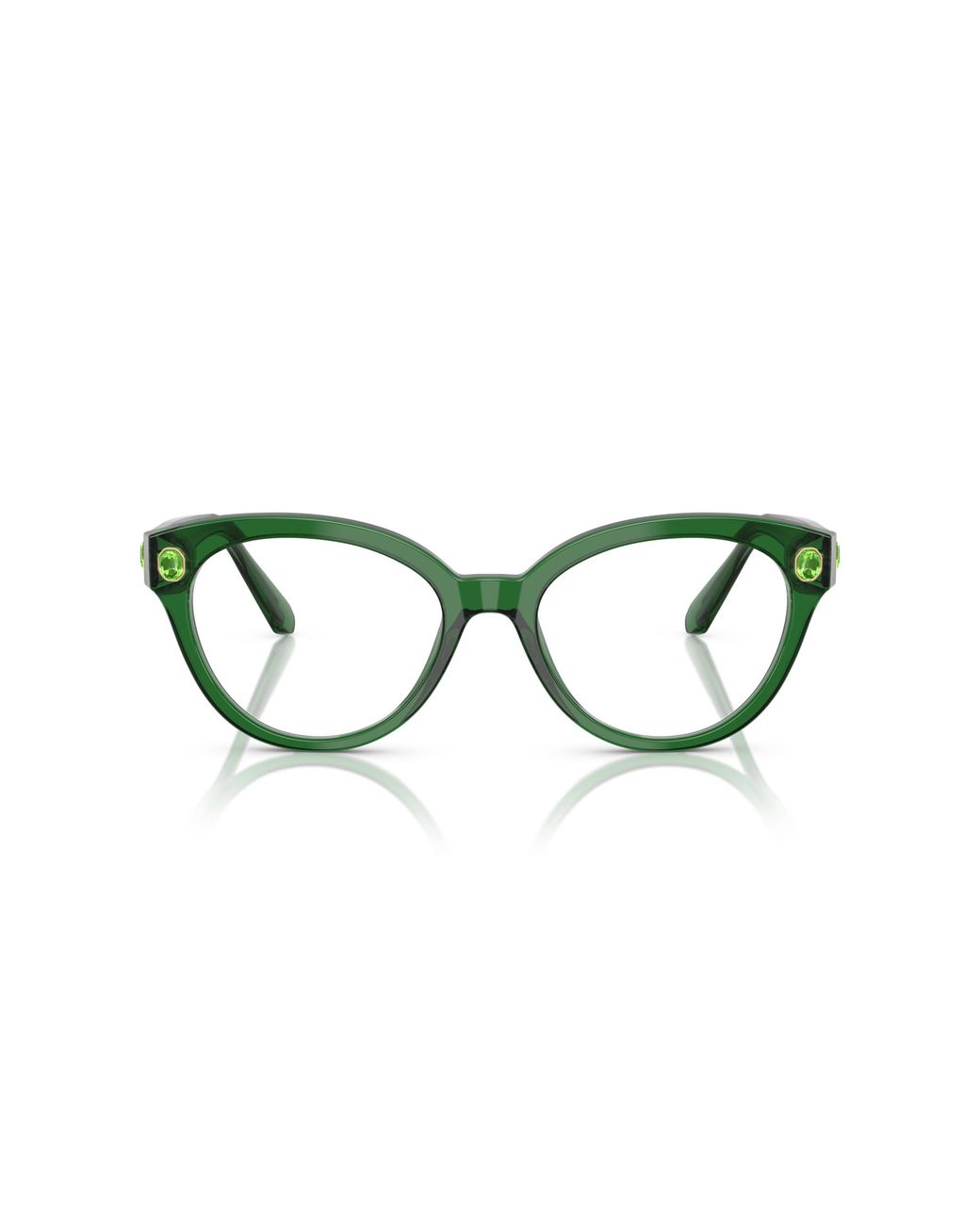 Swarovski Black Sk2037 1064 Optical Frames Acetate Round Normal