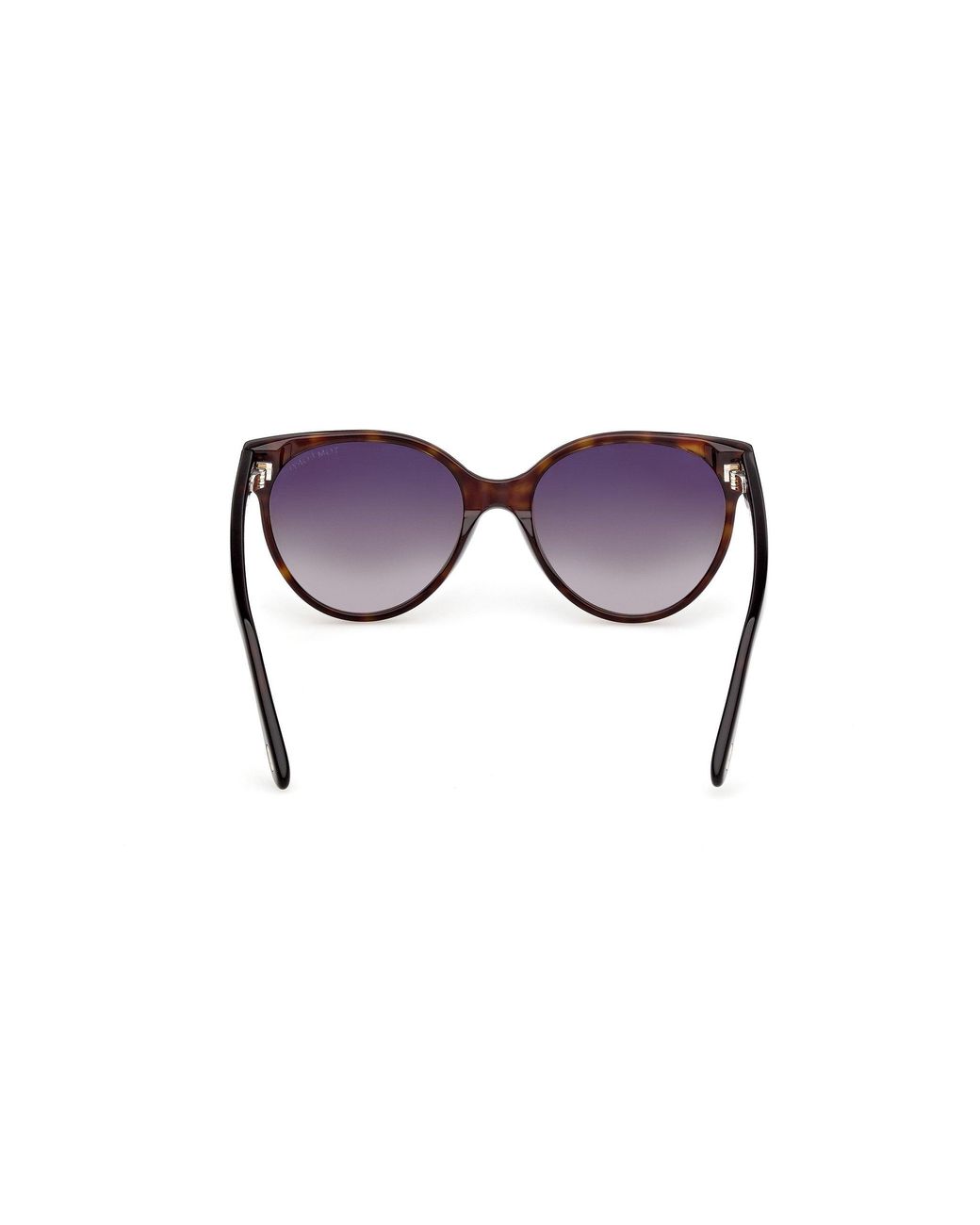 Tom Ford Black Ft1311 Tallulah-02 52B Sunglasses Acetate Smoke Round Normal