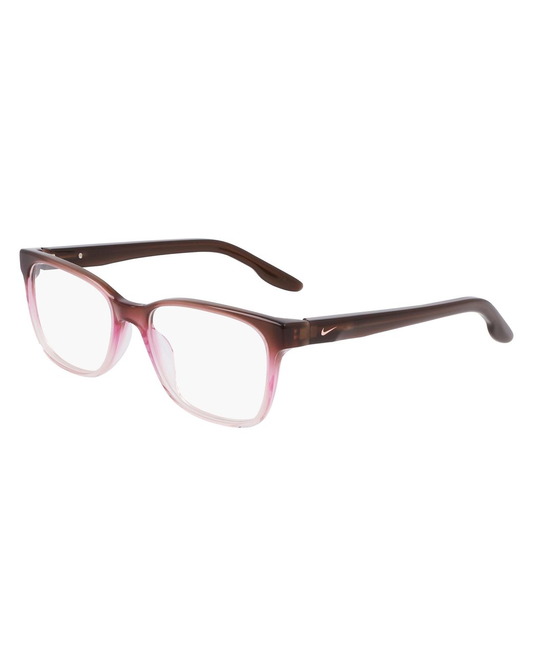 Nike Black 7177 277 Optical Frames Acetate Squared Normal