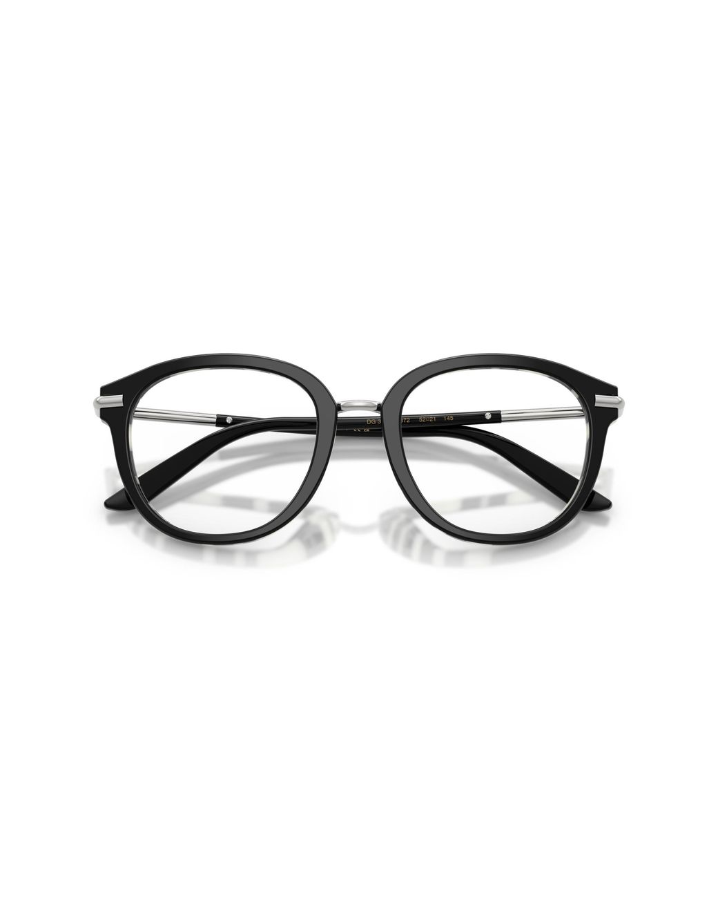 Dolce & Gabbana Black Dg3410 3372 Optical Frames Acetate Pantos Normal