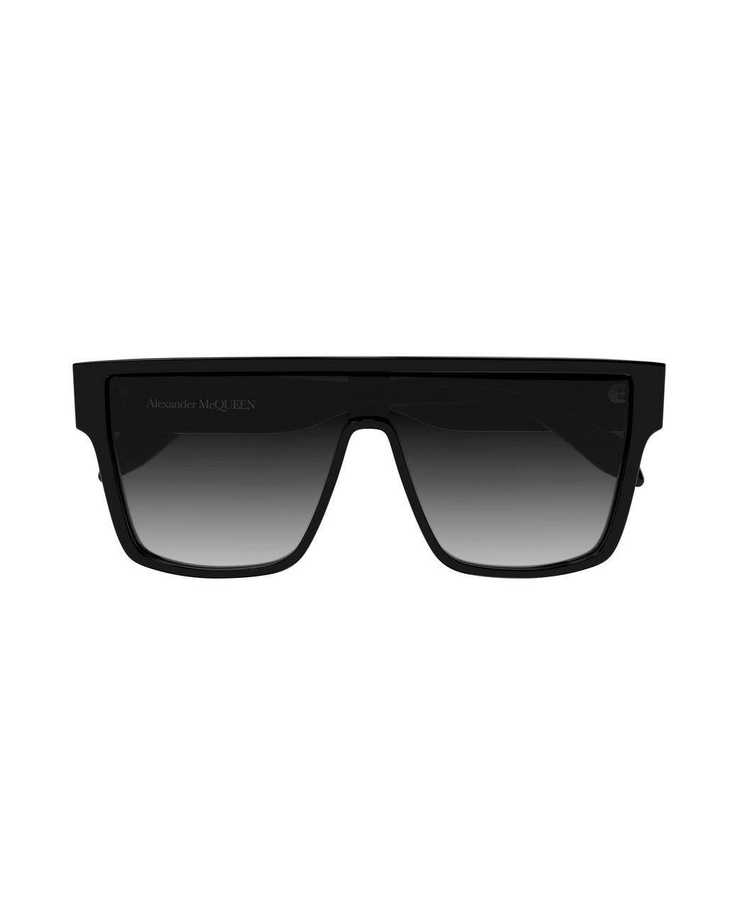 McQueen Black Am0354S 001 Sunglasses Acetate Squared Shaded for men